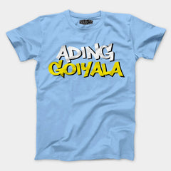Ading Goiyala Men/Unisex T-Shirt in Baby Blue Color