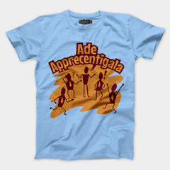 Ade Apprecentingala Men/Unisex T-Shirt in Baby Blue Color