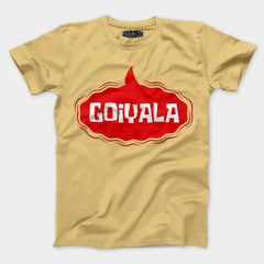 Goiyala Men/Unisex T-Shirt in Beige Color