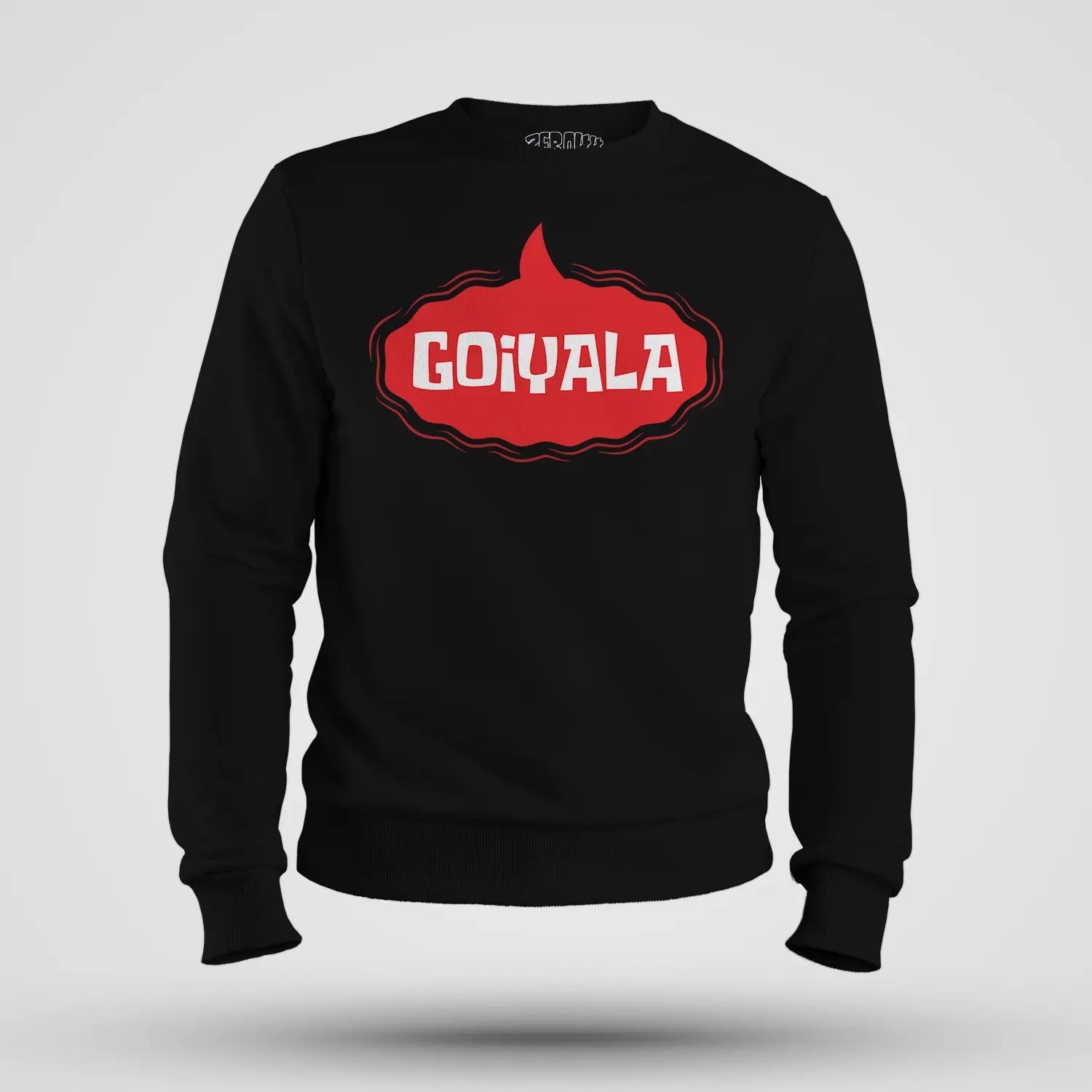 Goiyala Men/Unisex Sweatshirt in Black Color
