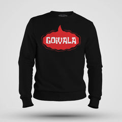 Goiyala Men/Unisex Sweatshirt in Black Color
