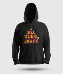 Jill Jung Jhakk Men/Unisex Hoodie in Black Color