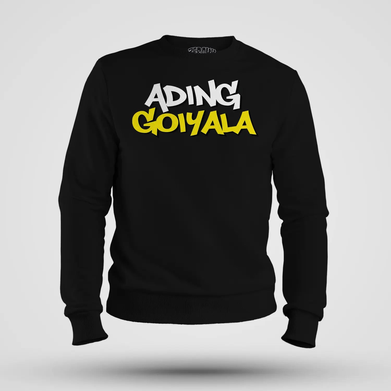 Ading Goiyala Men/Unisex Sweatshirt in Black Color