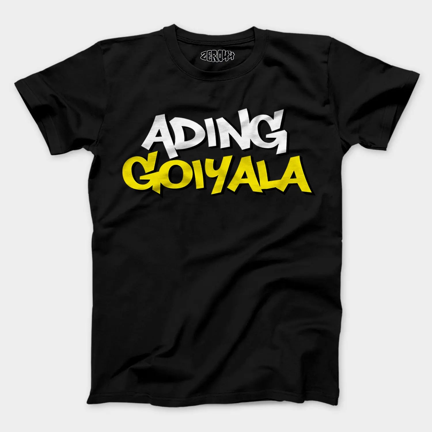 Ading Goiyala Men/Unisex T-Shirt in Black Color