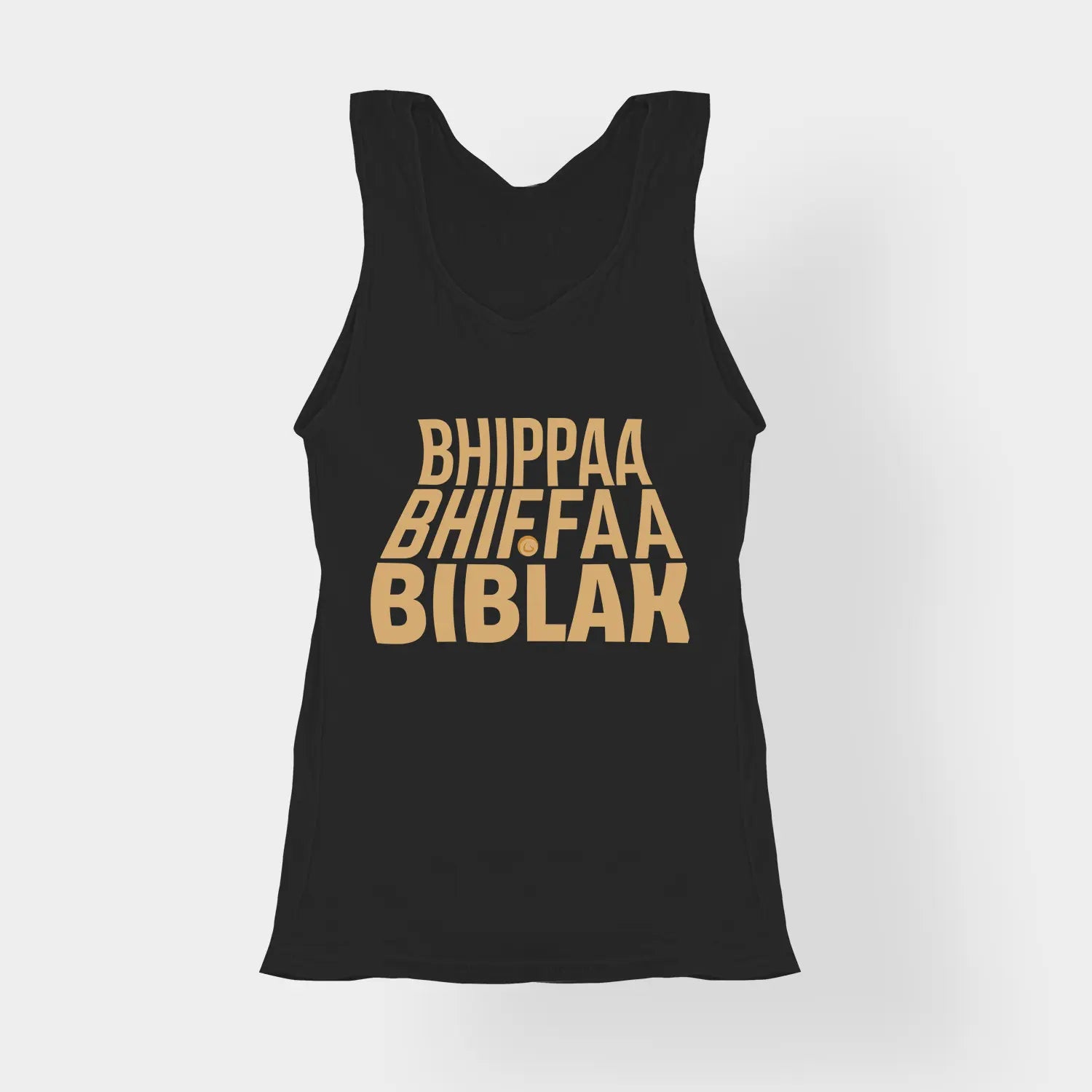 Bhippa Bhiffa Biblak Women's Tank Top in Black Color