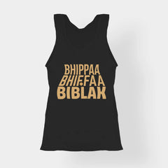 Bhippa Bhiffa Biblak Women's Tank Top in Black Color