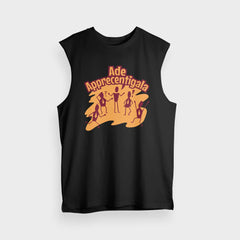 Ade Apprecentingala Men/Unisex Tank Top in Black Color