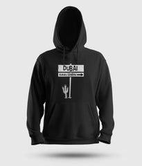 Dubai Kuruku Sandhu Men/Unisex Hoodie in Black Color