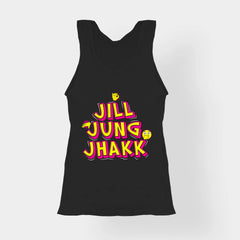 Jill Jung Jhakk Women's Tank Top in Black Color