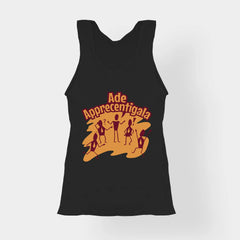 Ade Apprecentingala Women's Tank Top in Black Color