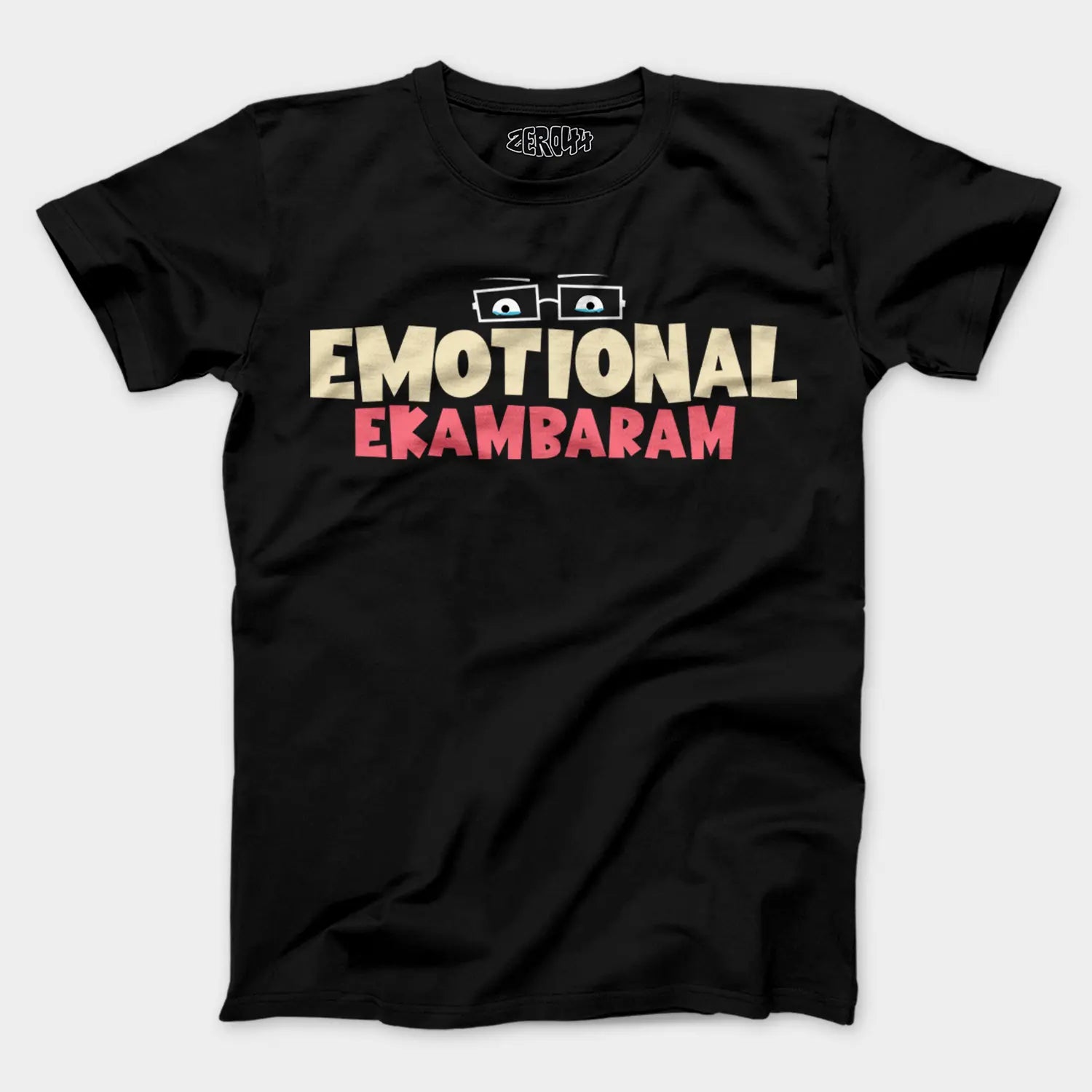 Emotional Ekambaram Men/Unisex T-Shirt in Black Color