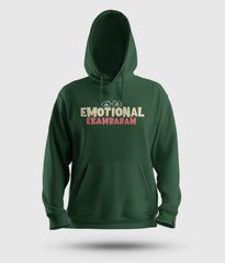 Emotional Ekambaram Men/Unisex Hoodie in Bottle Green Color