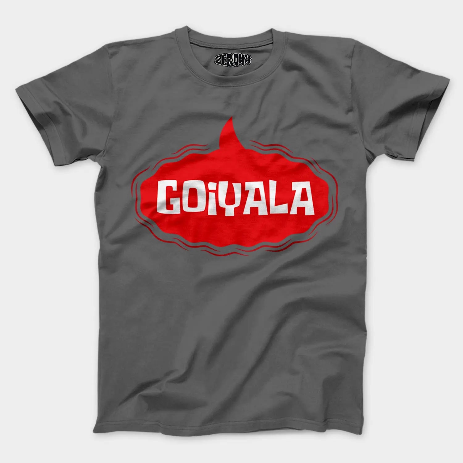 Goiyala Men/Unisex T-Shirt in Charcoal Melange Color