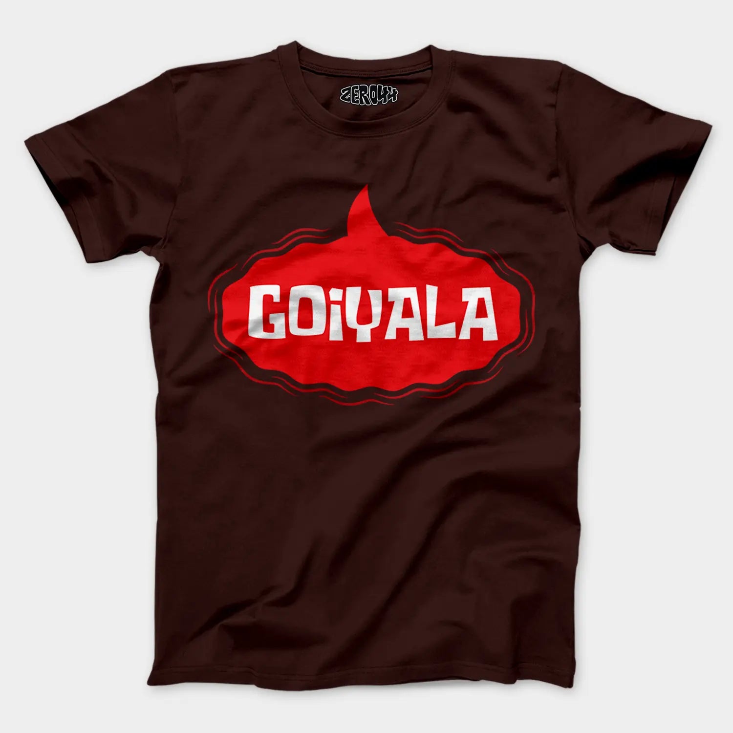 Goiyala Men/Unisex T-Shirt in Coffee Brown Color