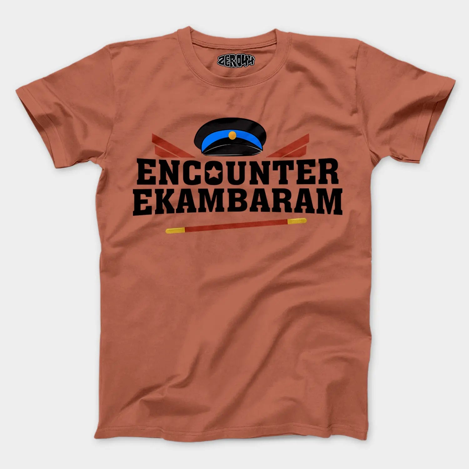 Encounter Ekambaram Men/Unisex T-Shirt in Copper Color