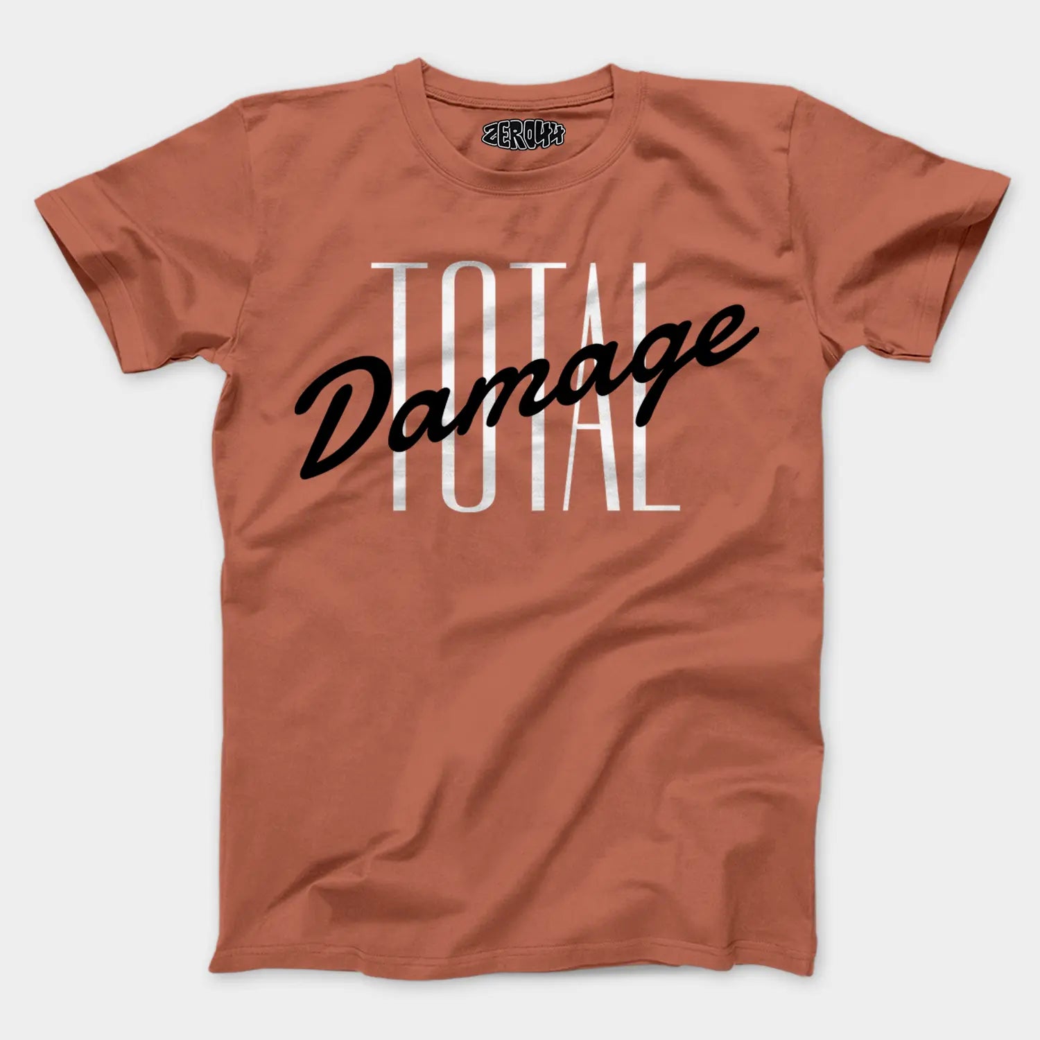 Total Damage Men/Unisex T-Shirt in Copper Color