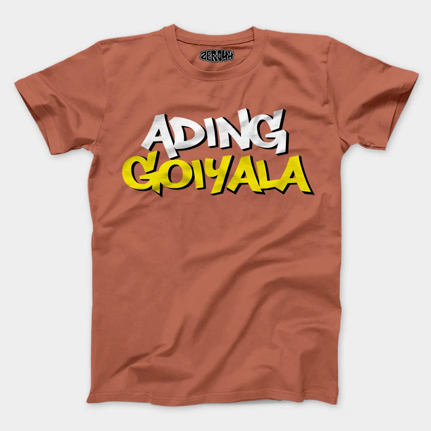 Ading Goiyala Men/Unisex T-Shirt in Copper Color