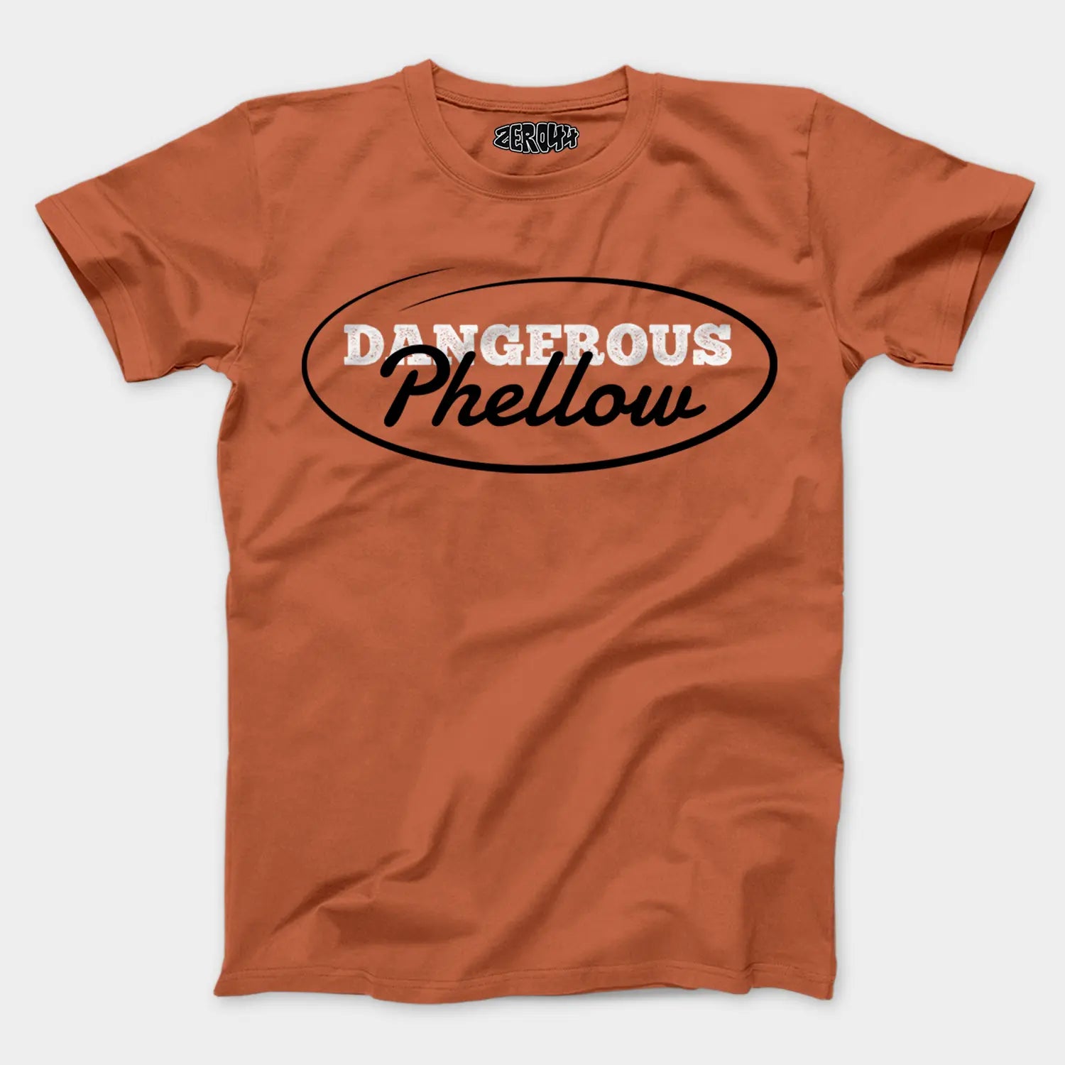 Dangerous Phellow Men/Unisex T-Shirt in Coral Color