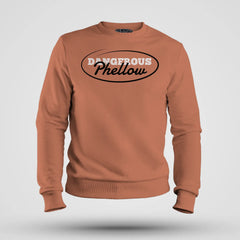 Dangerous Phellow Men/Unisex Sweatshirt in Coral Color