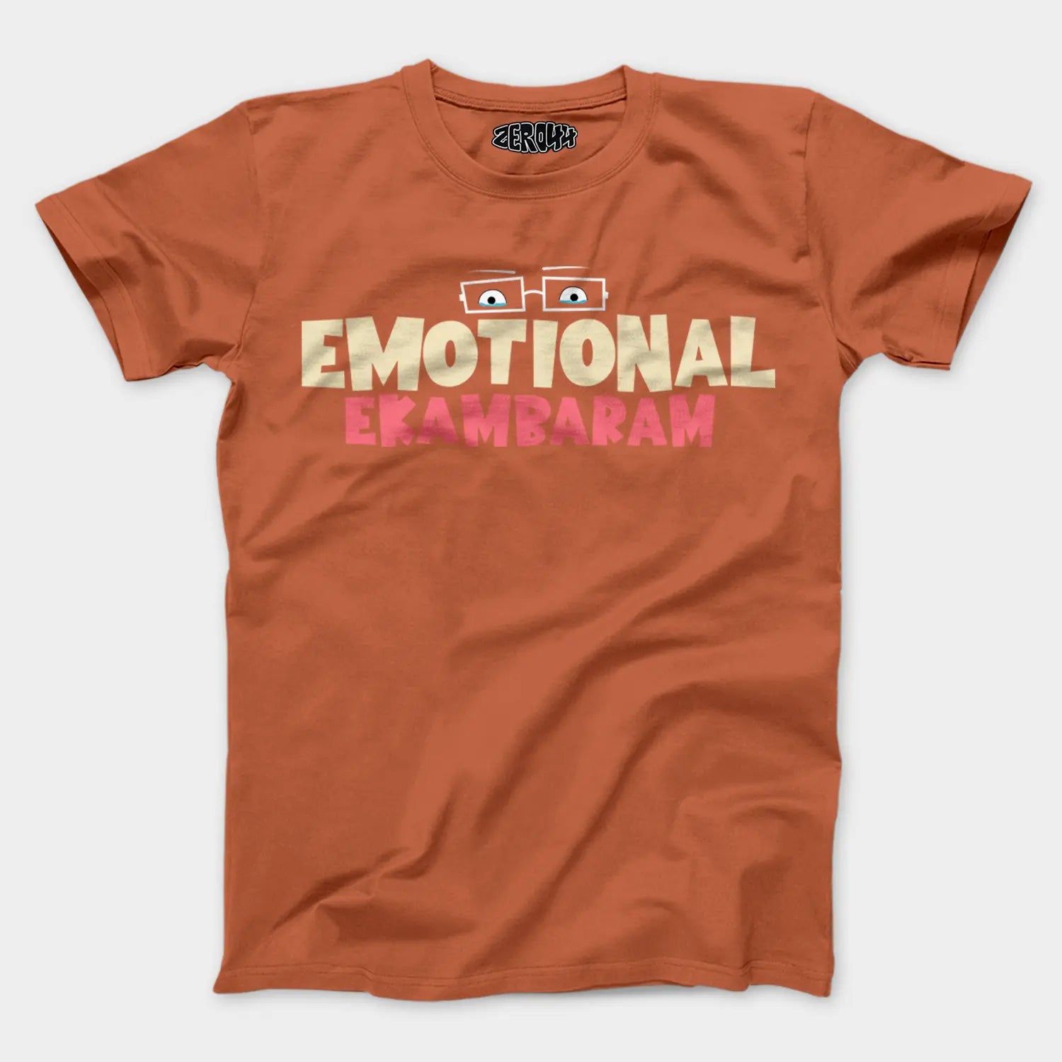 Emotional Ekambaram Men/Unisex T-Shirt in Coral Color