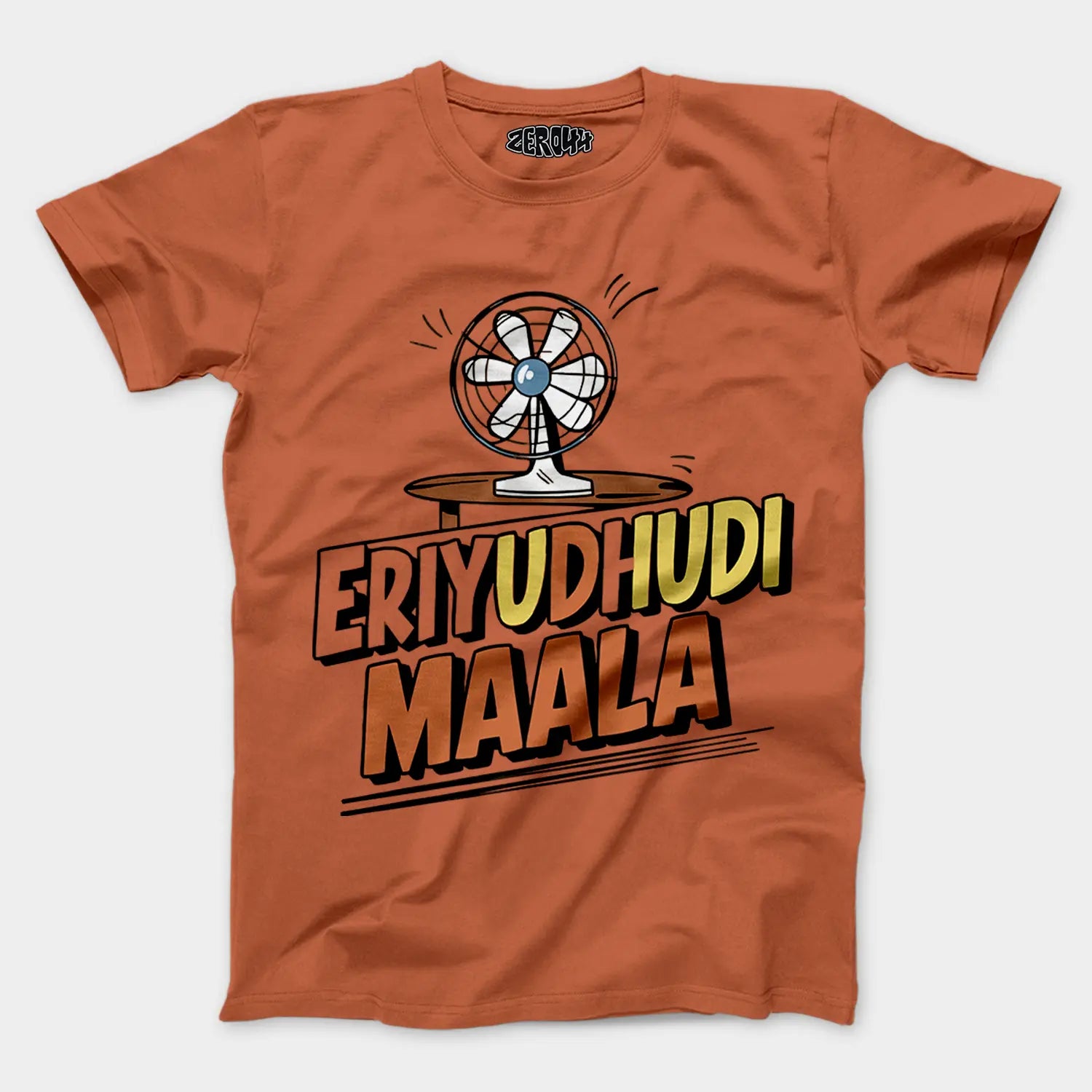 Eriyudhudi Maala Men/Unisex T-Shirt in Coral Color
