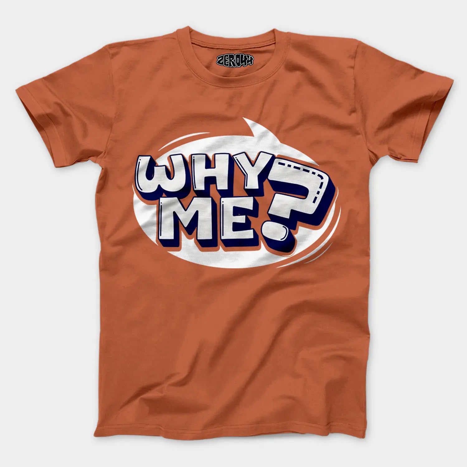 Why Me? Men/Unisex T-Shirt in Coral Color
