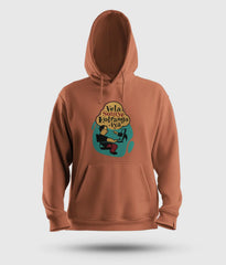 Vela Soliye Kolrangaiya Men/Unisex Hoodie in Coral Color