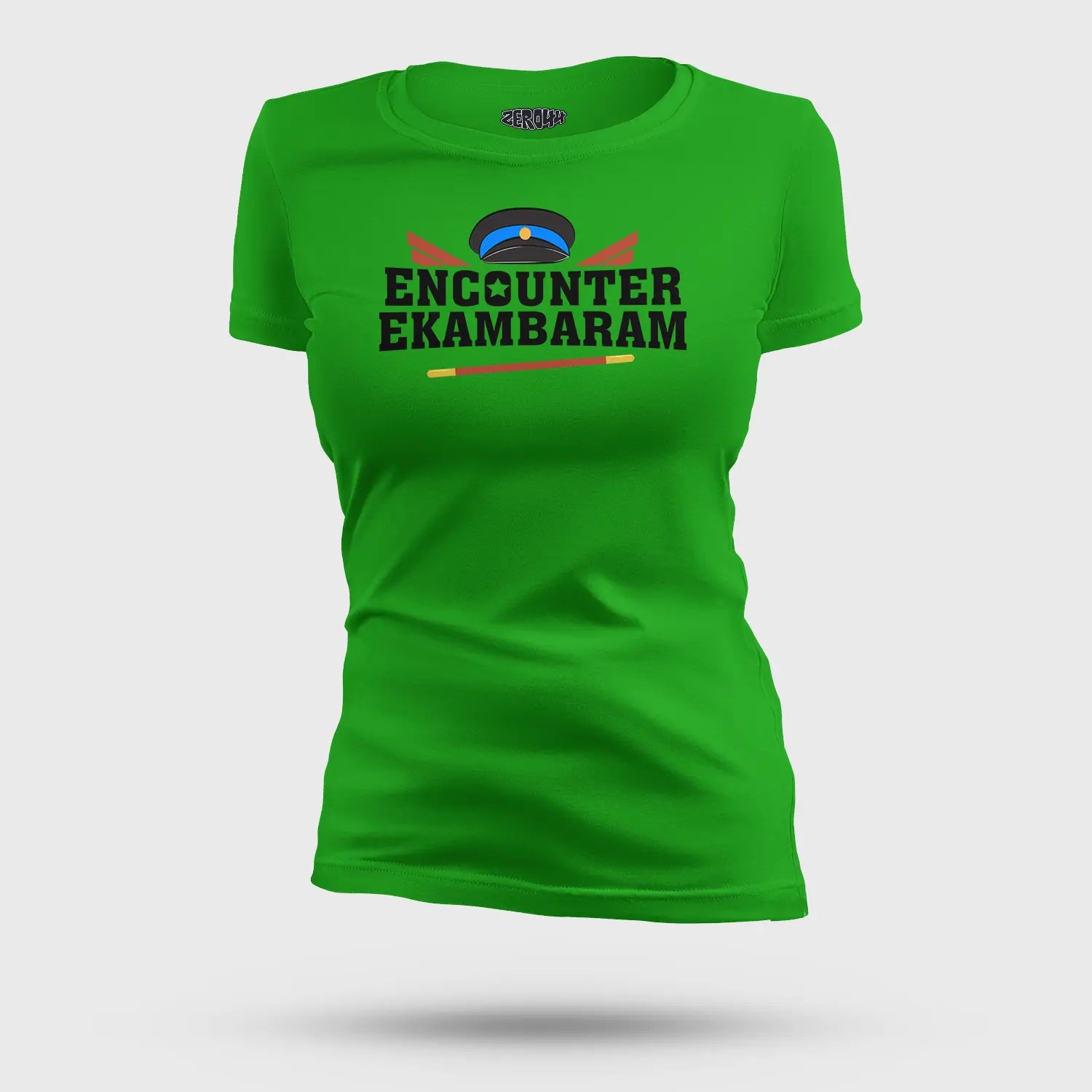Encounter Ekambaram Women's T-Shirt in Flag Green Color
