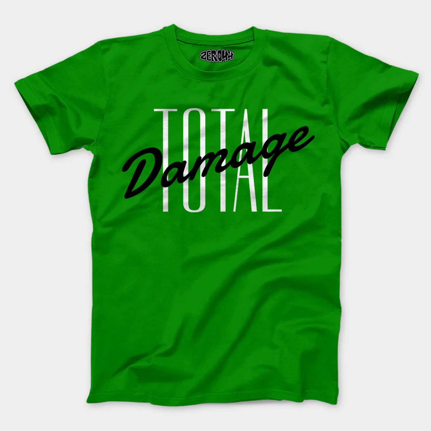 Total Damage Men/Unisex T-Shirt in Flag Green Color