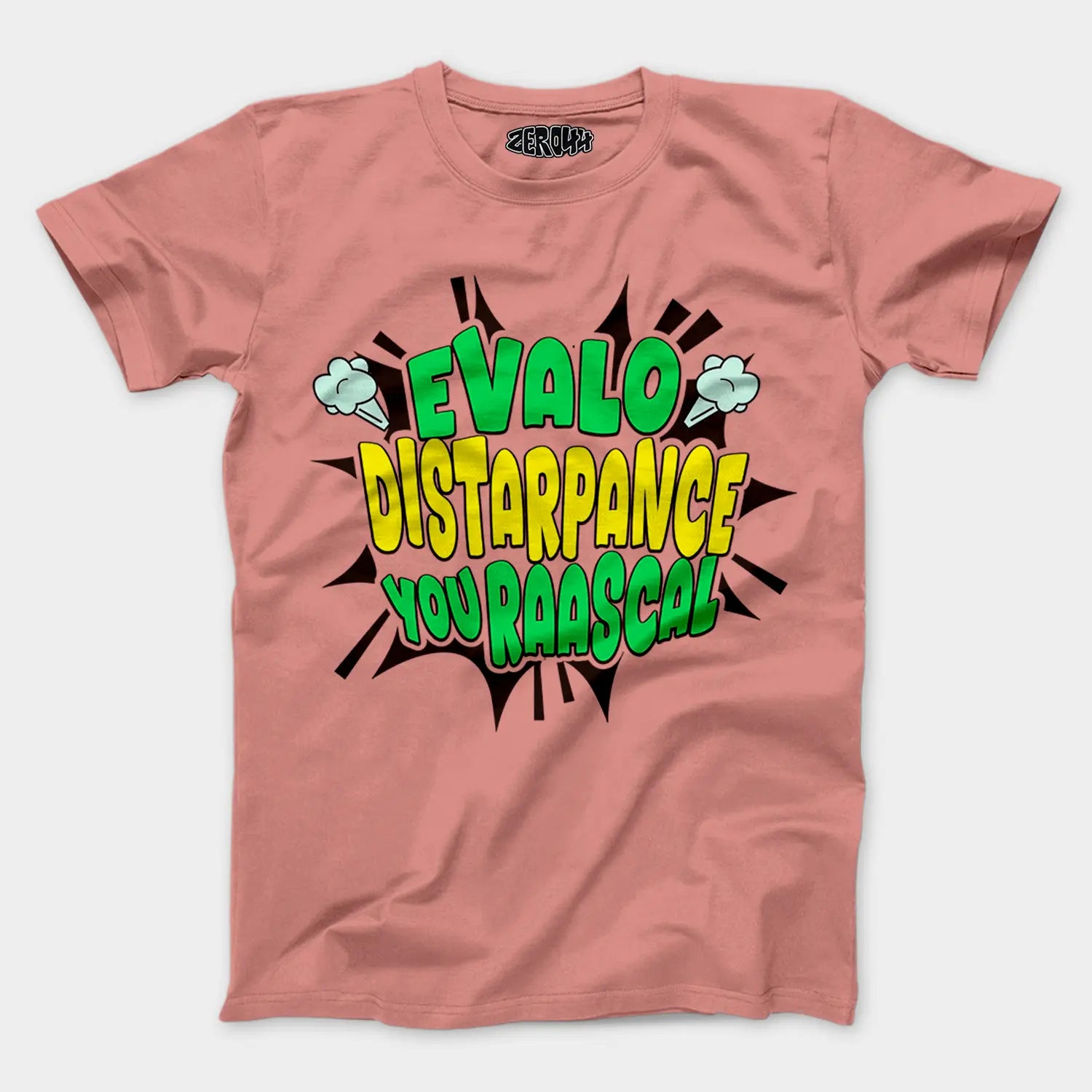 Evalo Distarpance You Raascal Men/Unisex T-Shirt in Flamingo Color
