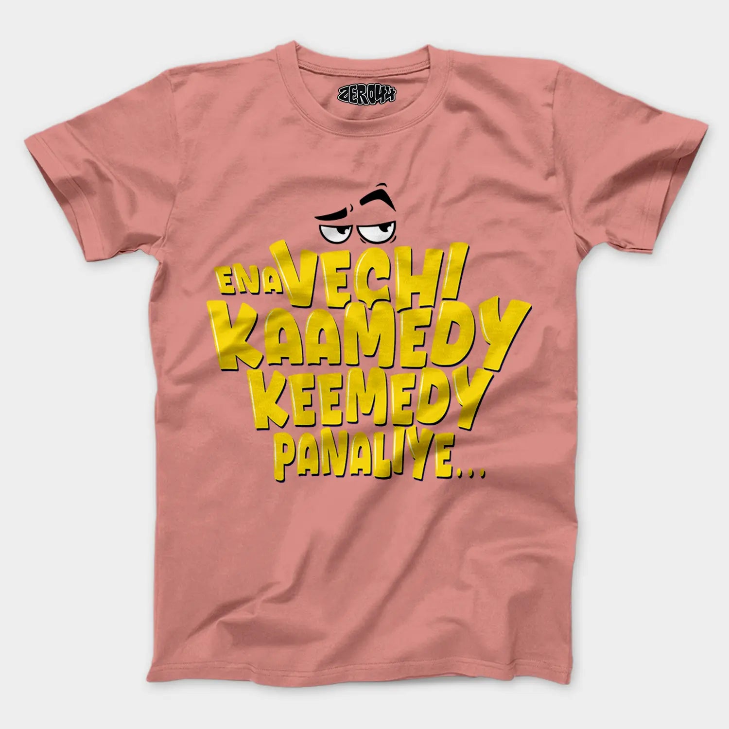 Ena Vechi Kaamedy Keemady Panaliye Men/Unisex T-Shirt in Flamingo Color
