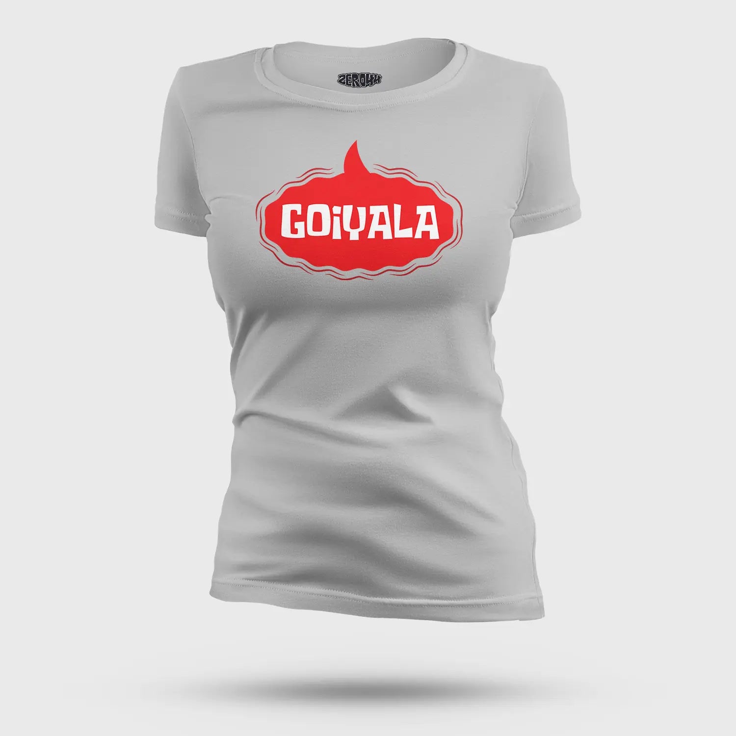 Goiyala Women's T-Shirt in Grey Melange Color