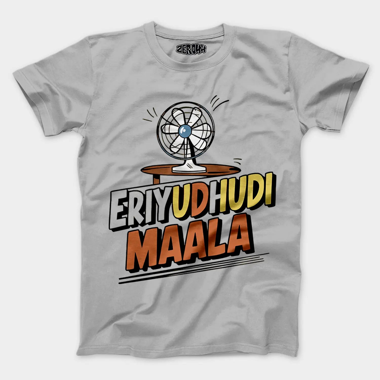 Eriyudhudi Maala Men/Unisex T-Shirt in Grey Melange Color