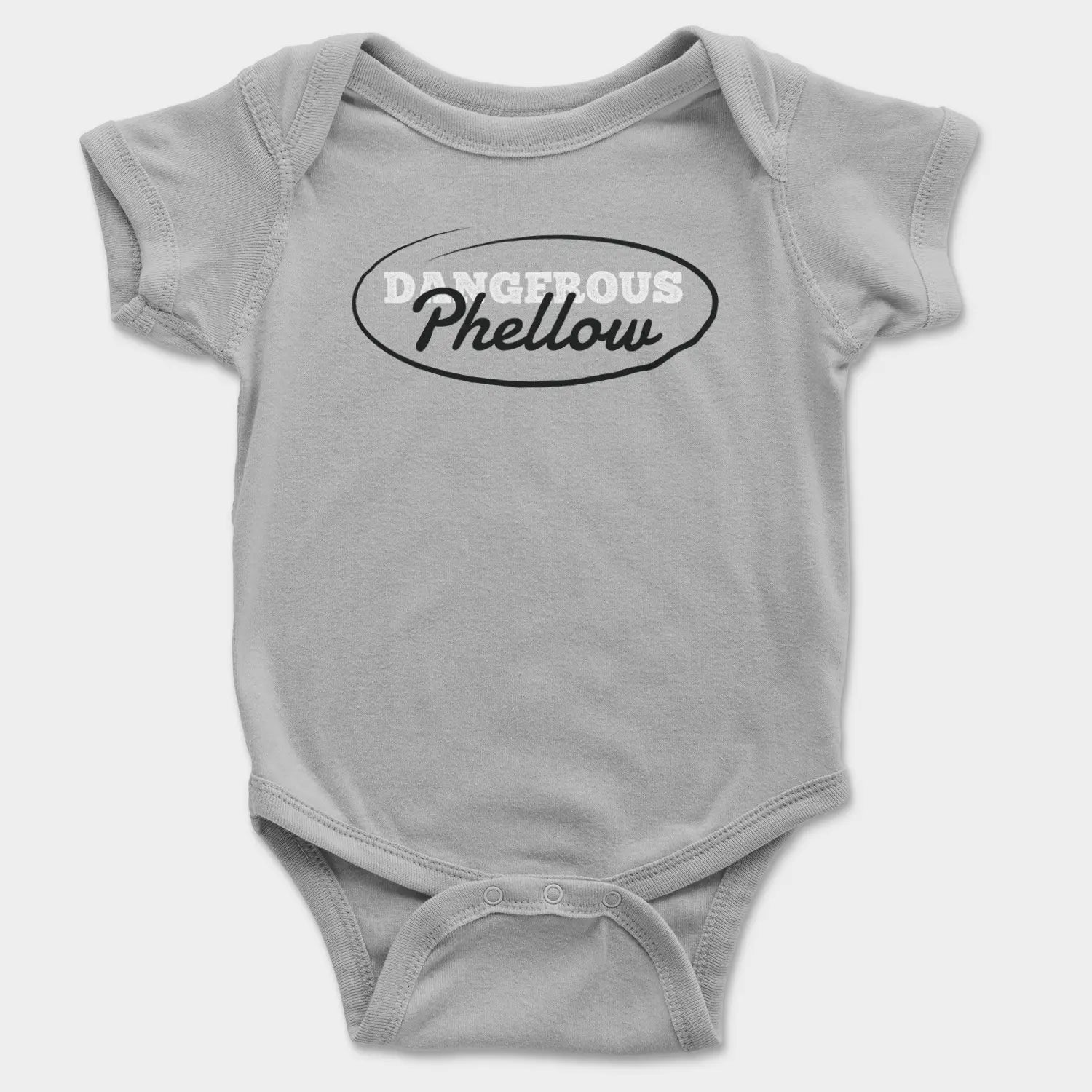 Dangerous Phellow Onesie/Romper in Grey Melange Color
