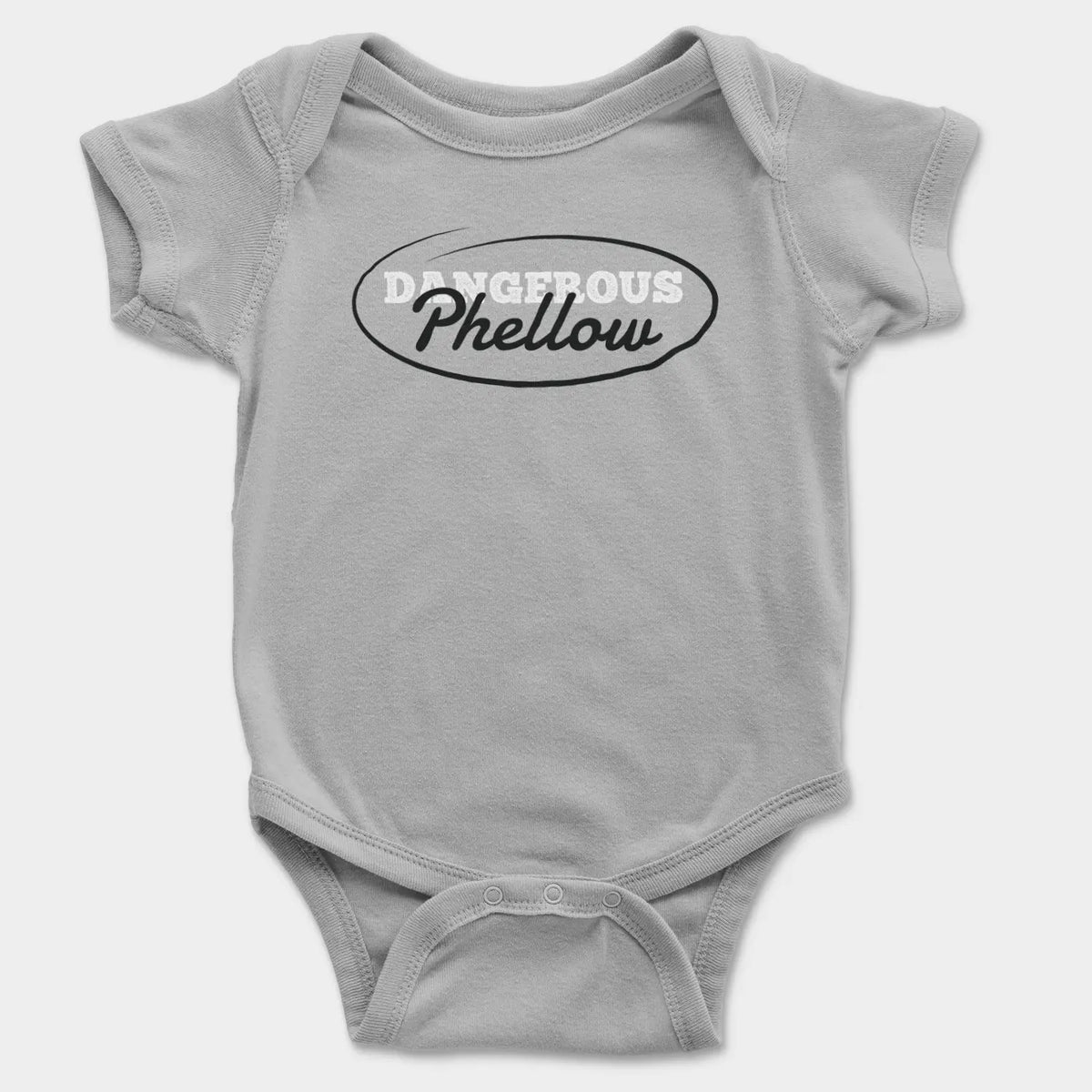 Dangerous Phellow Onesie/Romper in Grey Melange Color
