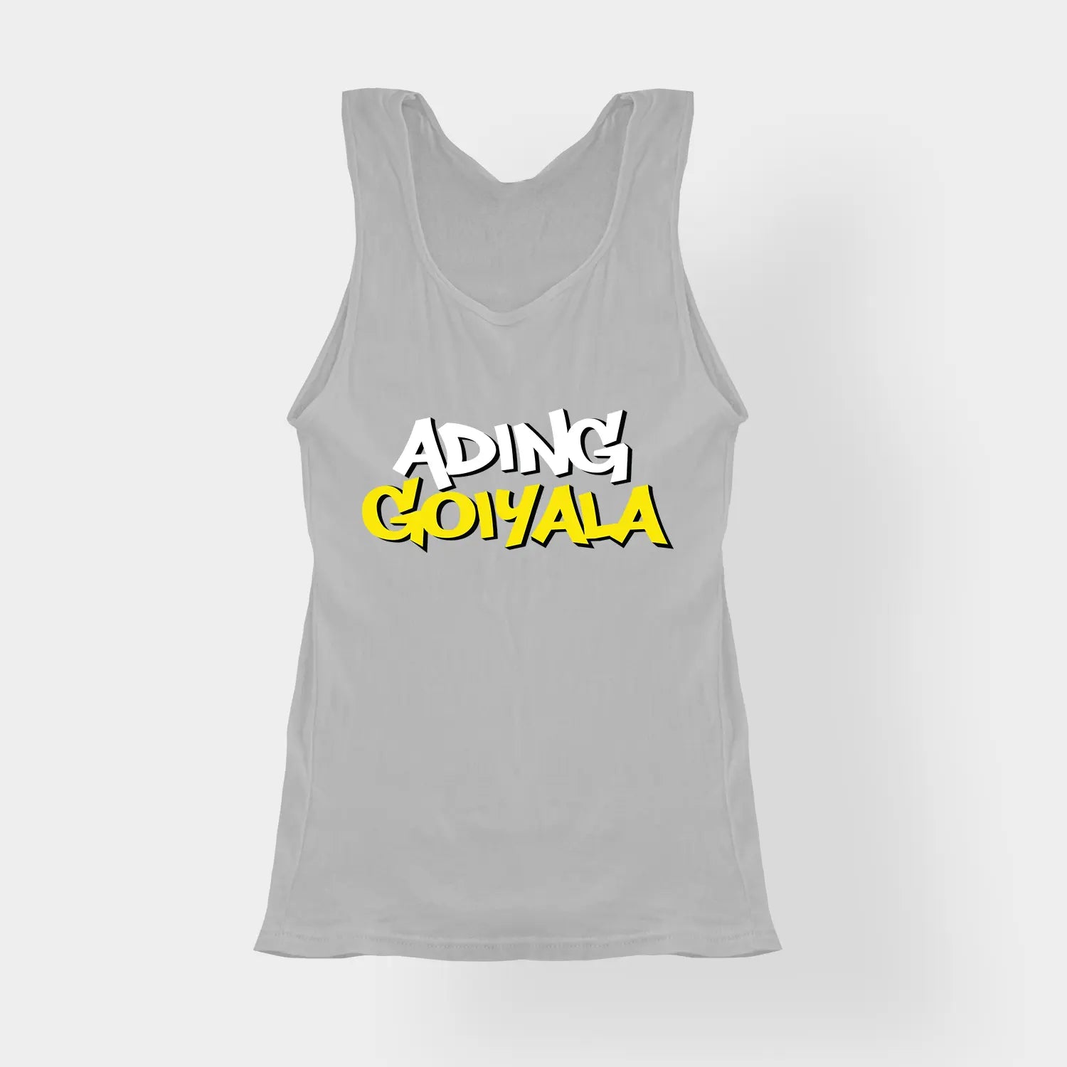 Ading Goiyala Women's Tank Top in Grey Melange Color