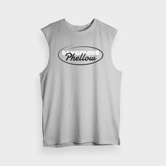 Dangerous Phellow Men/Unisex Tank Top in Grey Melange Color