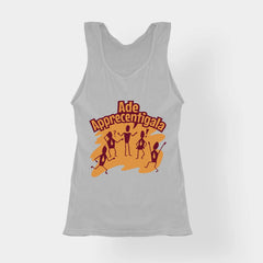 Ade Apprecentingala Women's Tank Top in Grey Melange Color