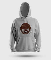Be Happy Cool Down Cool Down Cool Down Men/Unisex Hoodie in Grey Melange Color