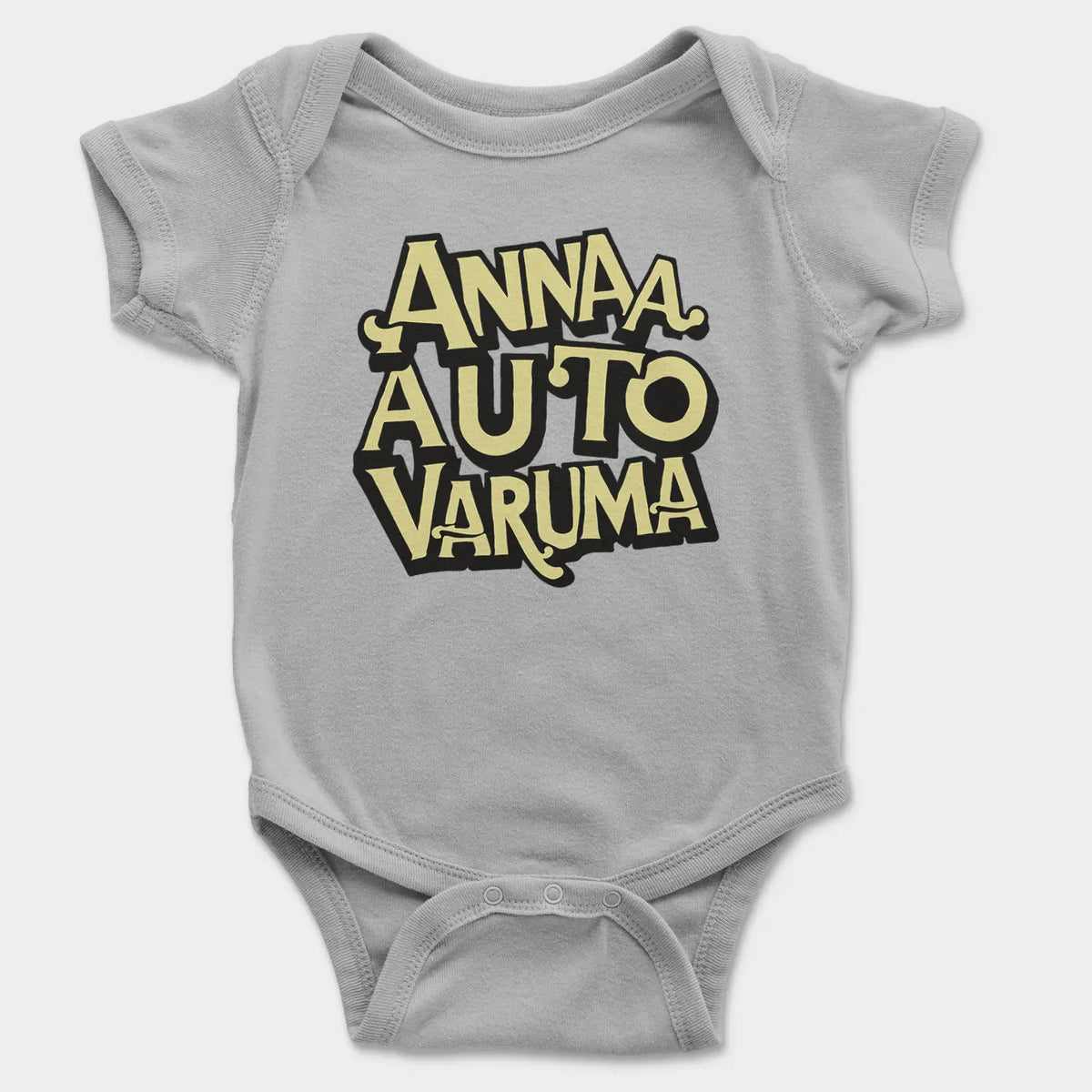 Anna Auto Varuma Onesie/Romper in Grey Melange Color
