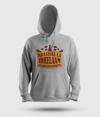 Arasiyal La Idhellam Saadharnamappa Men/Unisex Hoodie in Grey Melange Color