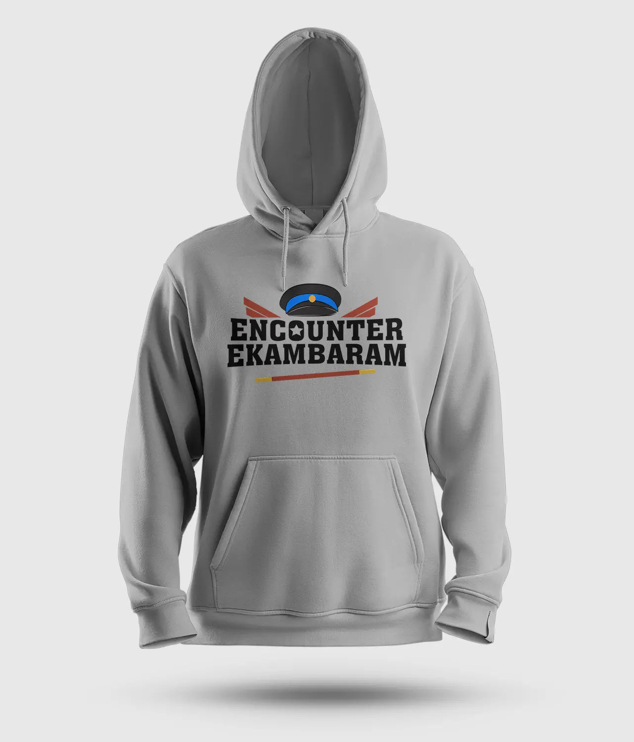Encounter Ekambaram Men/Unisex Hoodie in Grey Melange Color