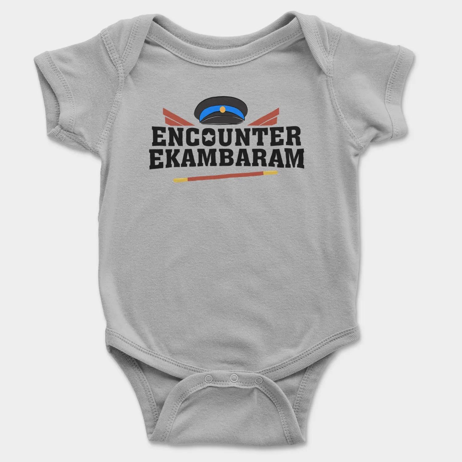 Encounter Ekambaram Onesie/Romper in Grey Melange Color