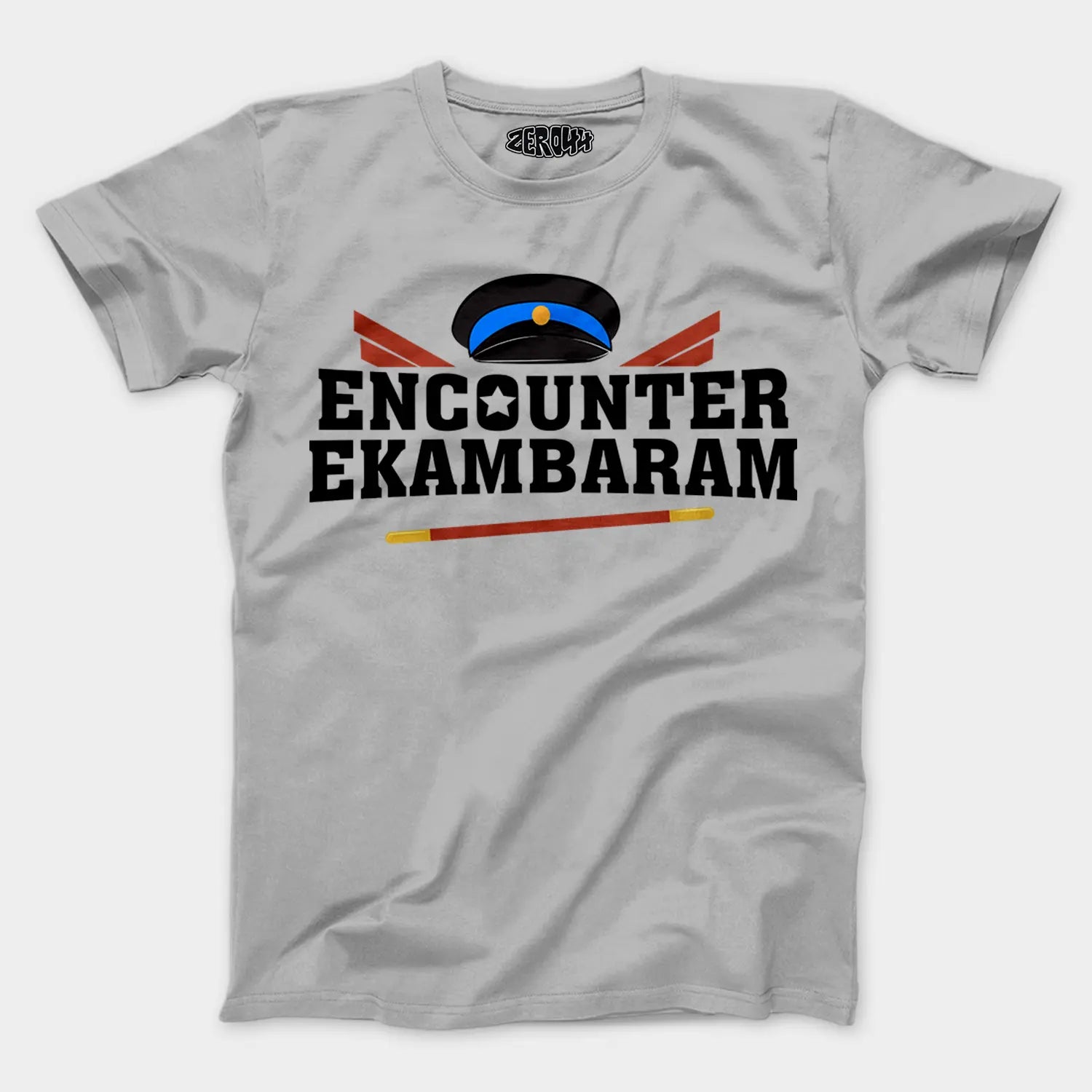 Encounter Ekambaram Men/Unisex T-Shirt in Grey Melange Color