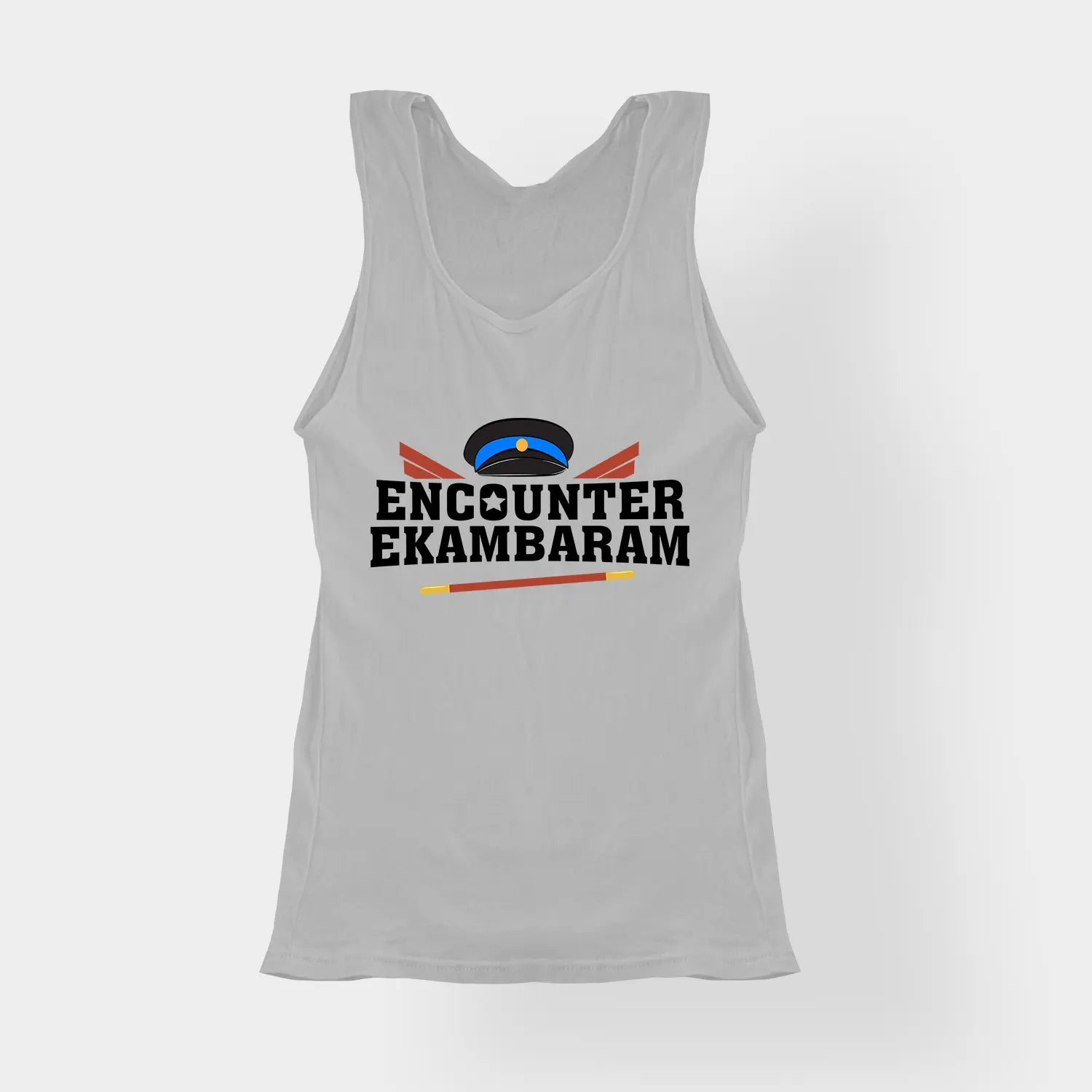 Encounter Ekambaram Women's Tank Top in Grey Melange Color