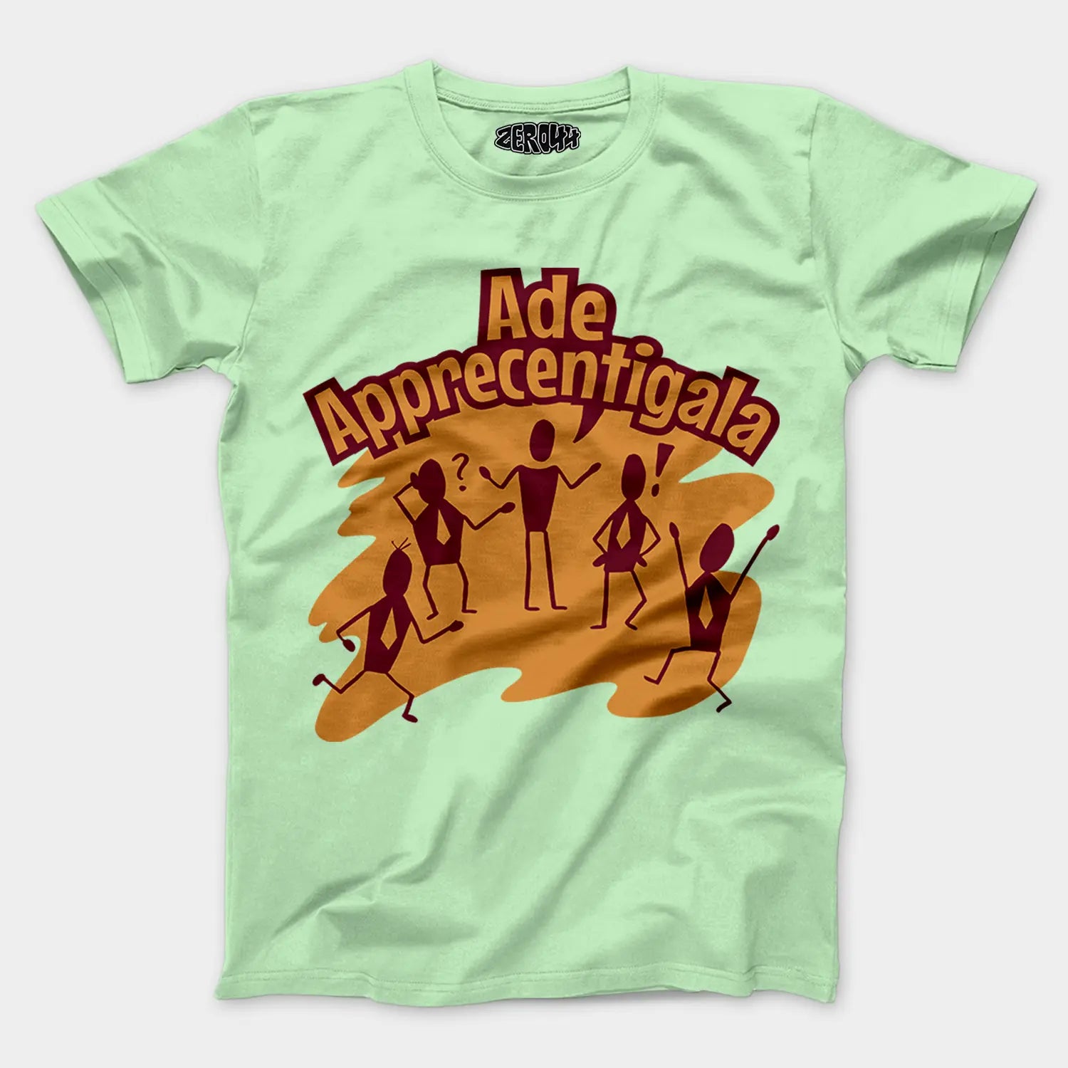 Ade Apprecentingala Men/Unisex T-Shirt in Jade Color