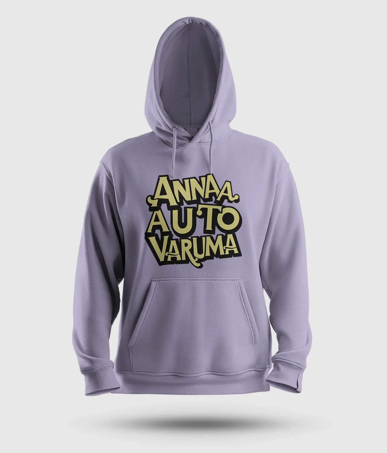 Anna Auto Varuma Men/Unisex Hoodie in Lavender Color