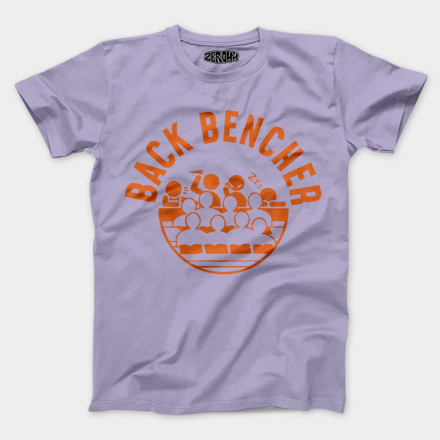 Back Bencher Men/Unisex T-Shirt in Lavender Color