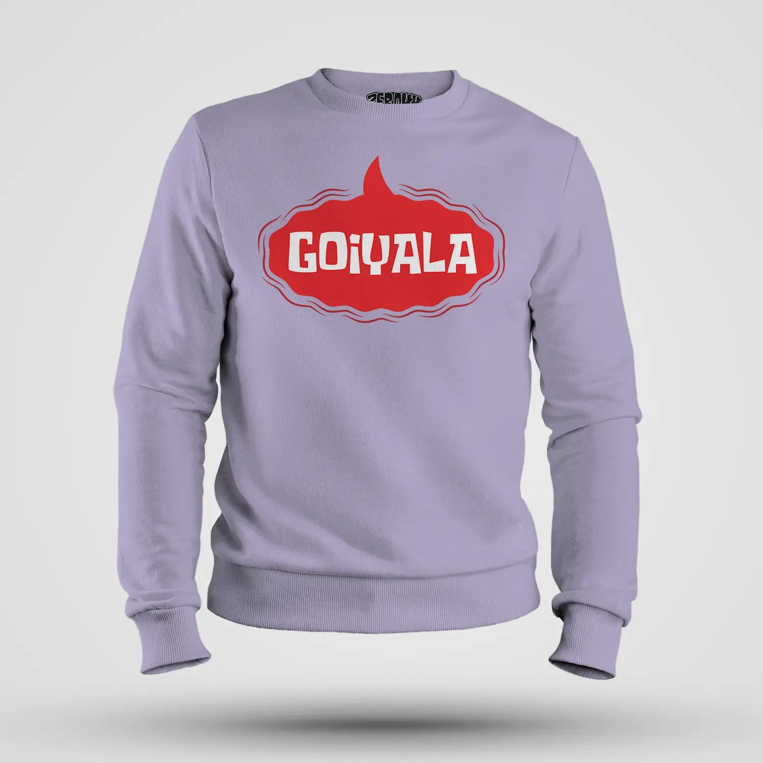 Goiyala Men/Unisex Sweatshirt in Lavender Color