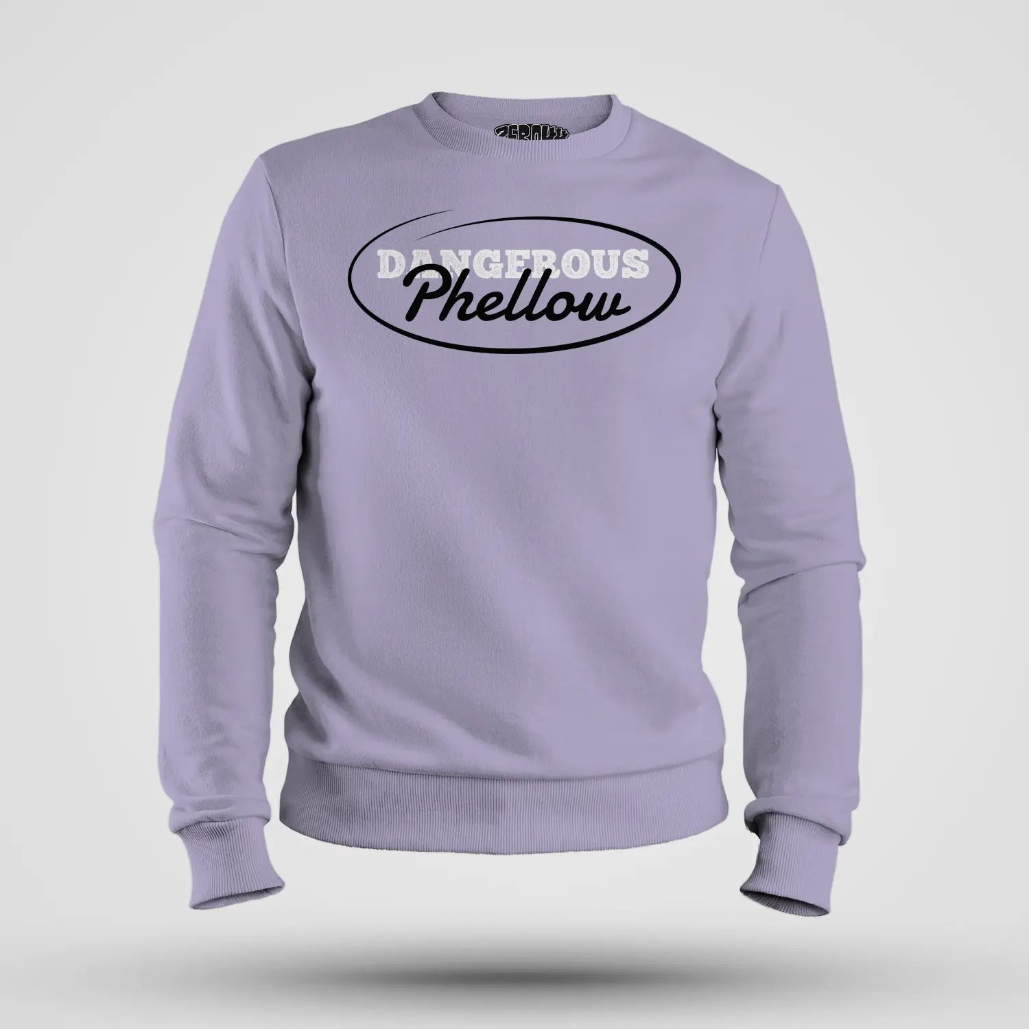 Dangerous Phellow Men/Unisex Sweatshirt in Lavender Color